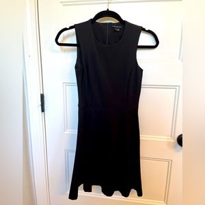 Theory 00 Scuba Fit N Flare Dress